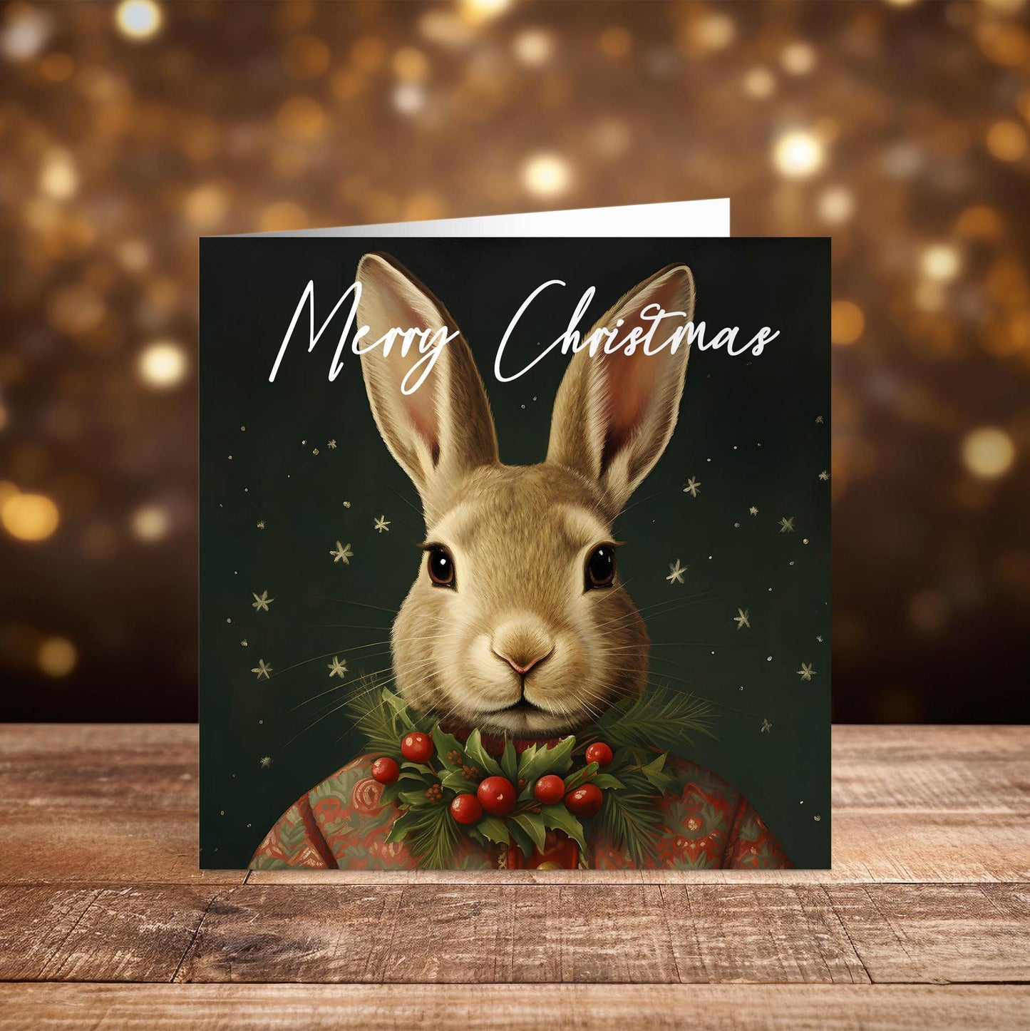 Hare Novel christmas cards