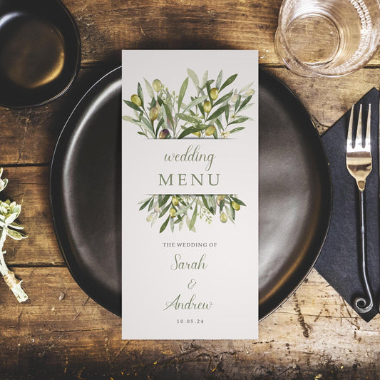 olive wedding menu mediterranean wedding menu
