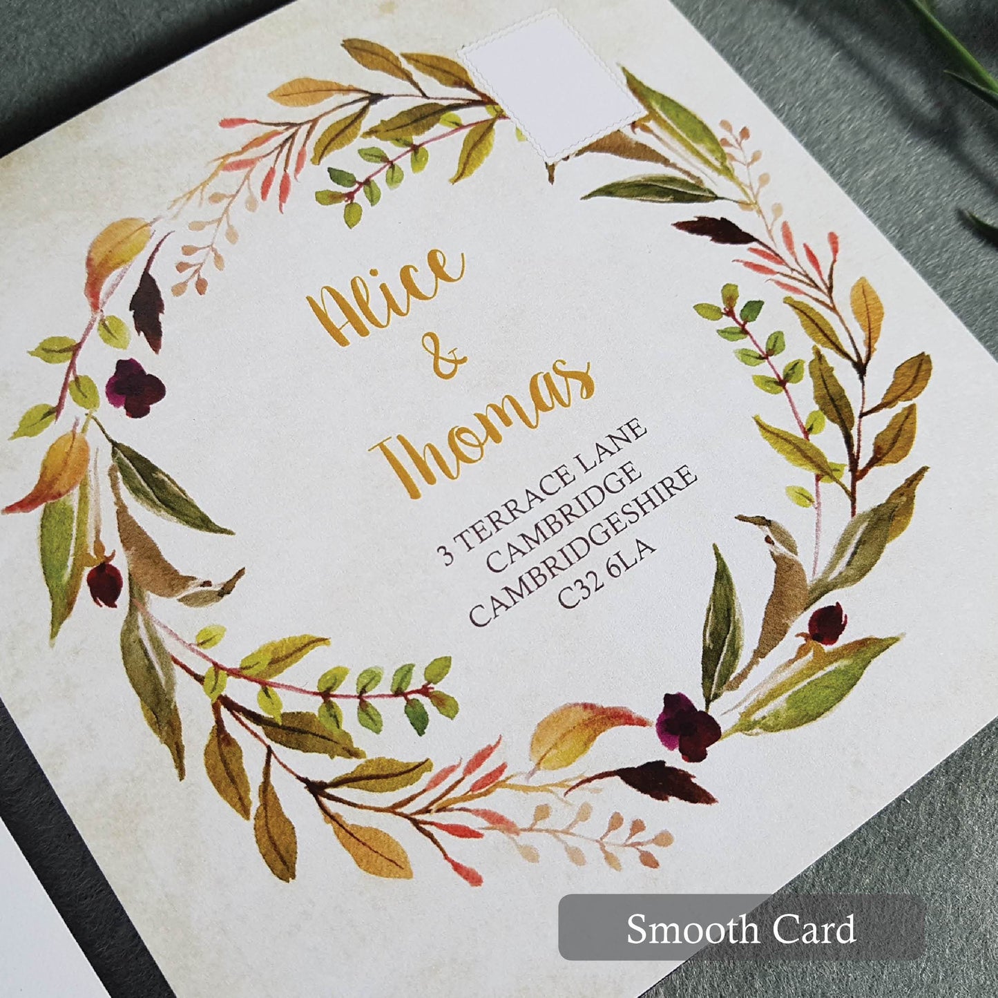 Wild Floral Trifold Wedding Invitations