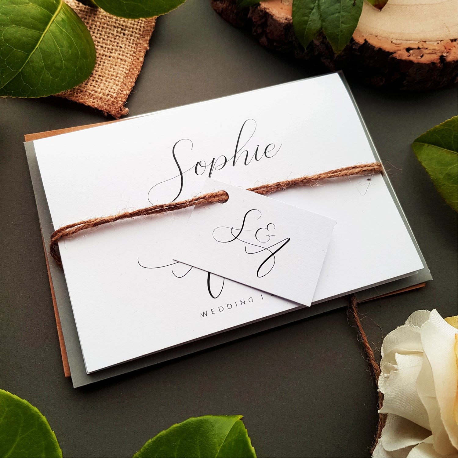 Minimalist Wedding Invitations