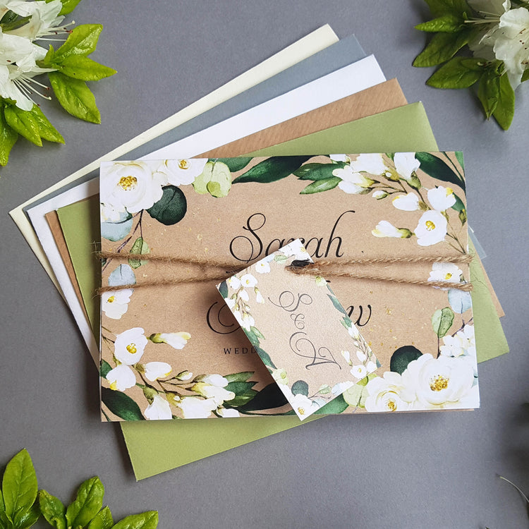 Floral Wedding Invitations