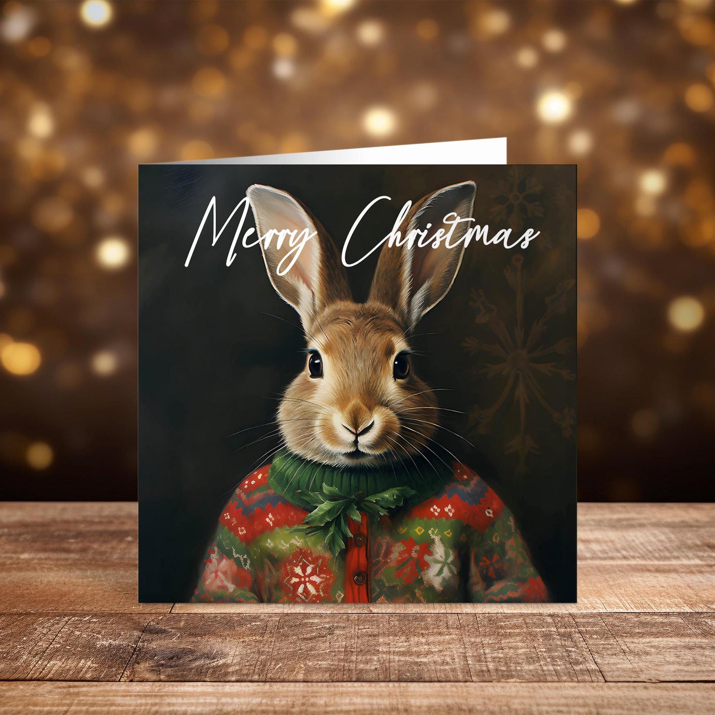 Hare Novel christmas cards