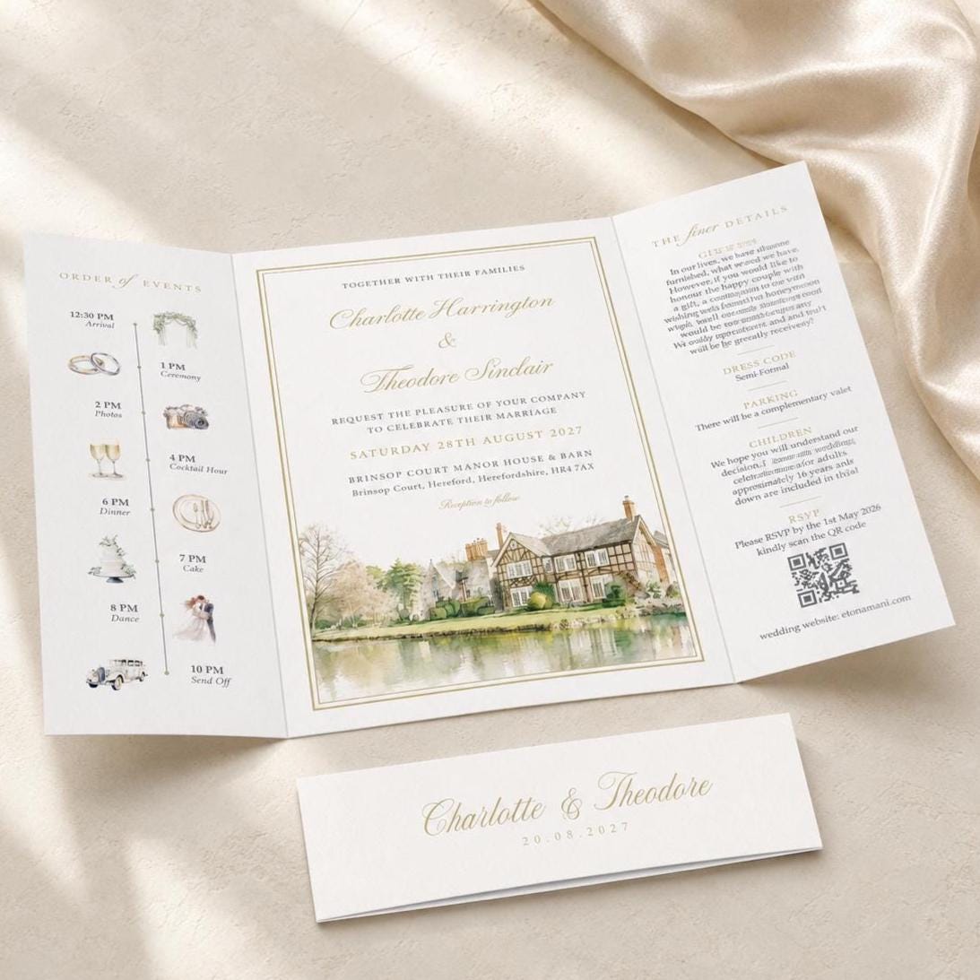The Signature Venue Wedding Invitations
