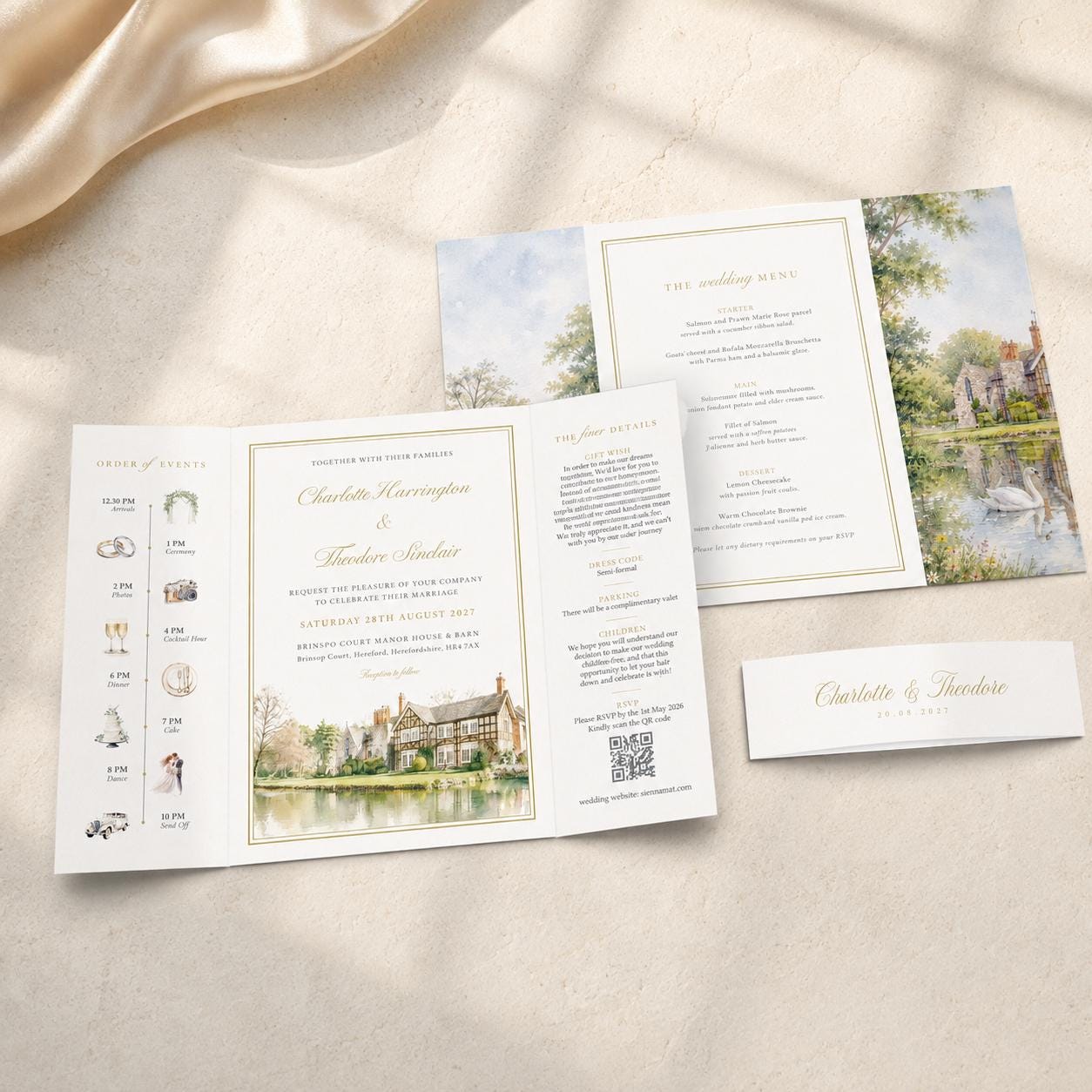The Signature Venue Wedding Invitations