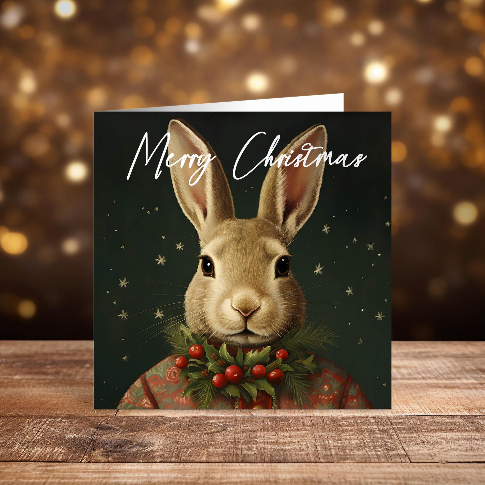Hare Novel christmas cards