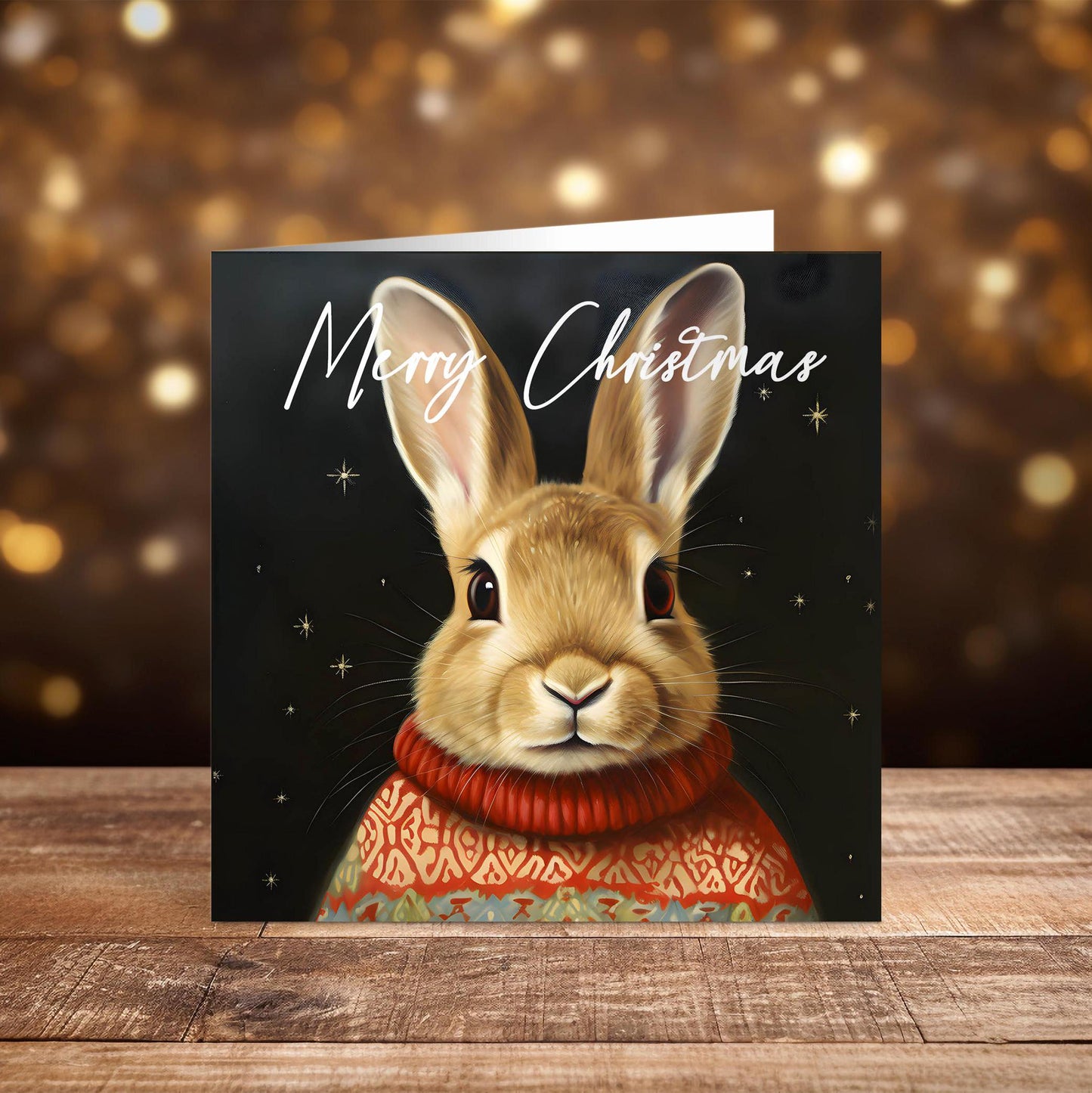 Hare Novel christmas cards