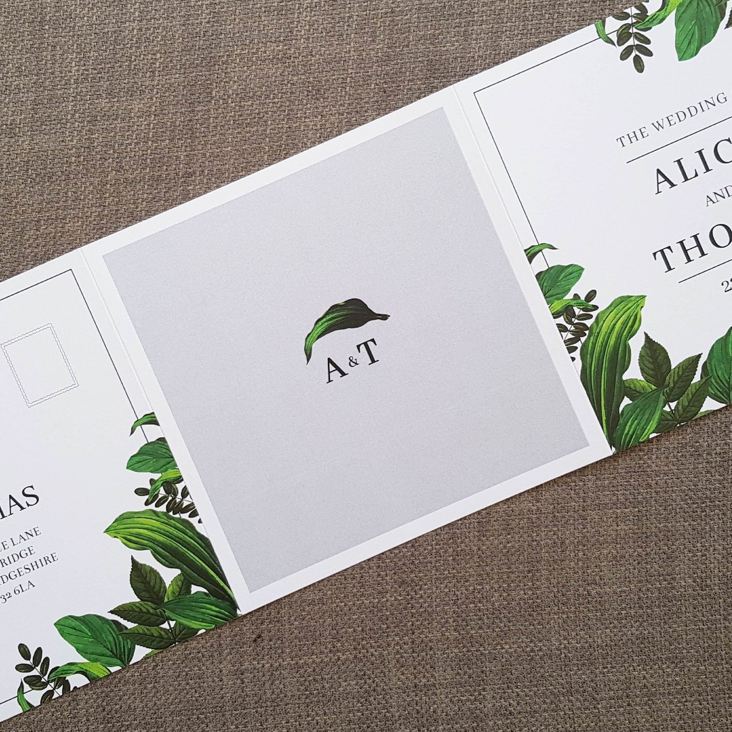 Botanical Wedding Invitations