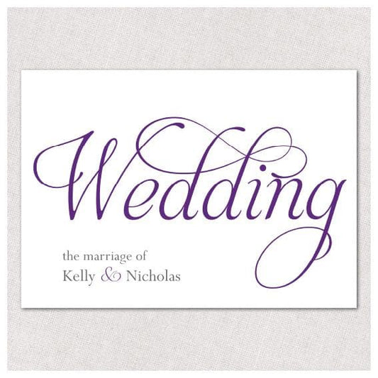Script 'Wedding' Wedding and Evening Invitation