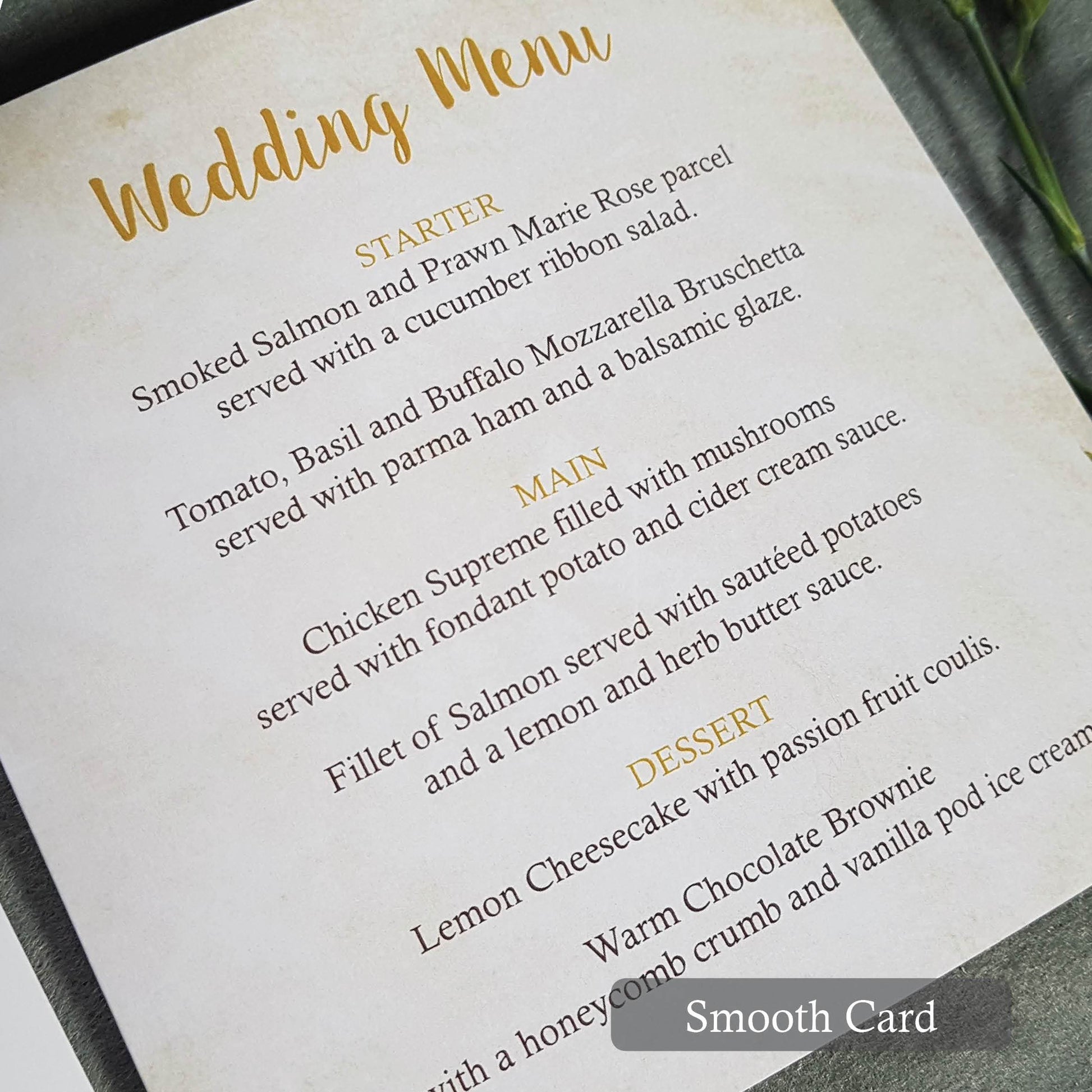 Wild Floral Trifold Wedding Invitations