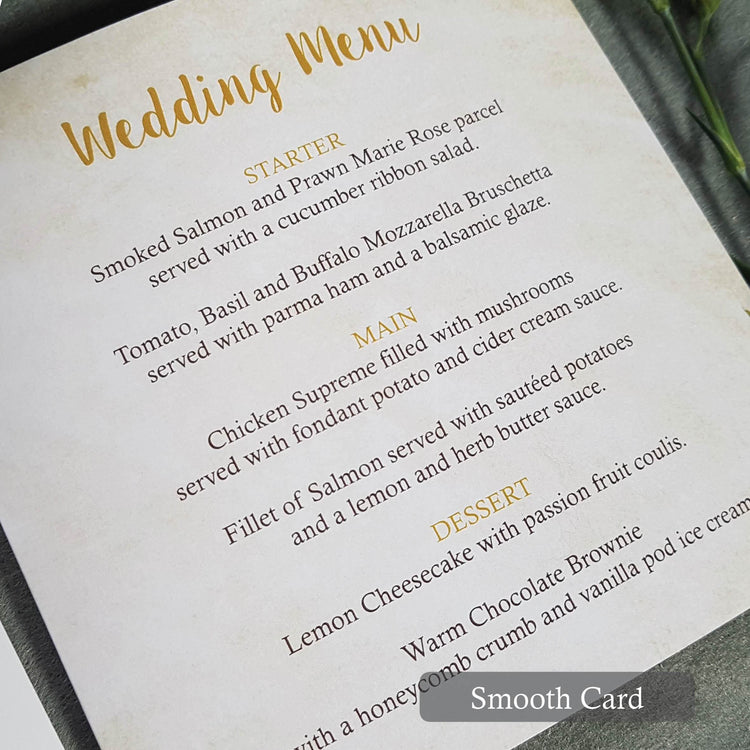 Wild Floral Trifold Wedding Invitations