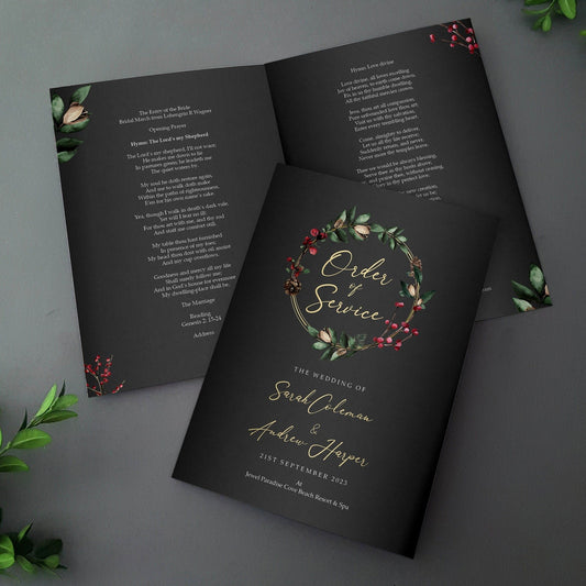 Winter Order of Service