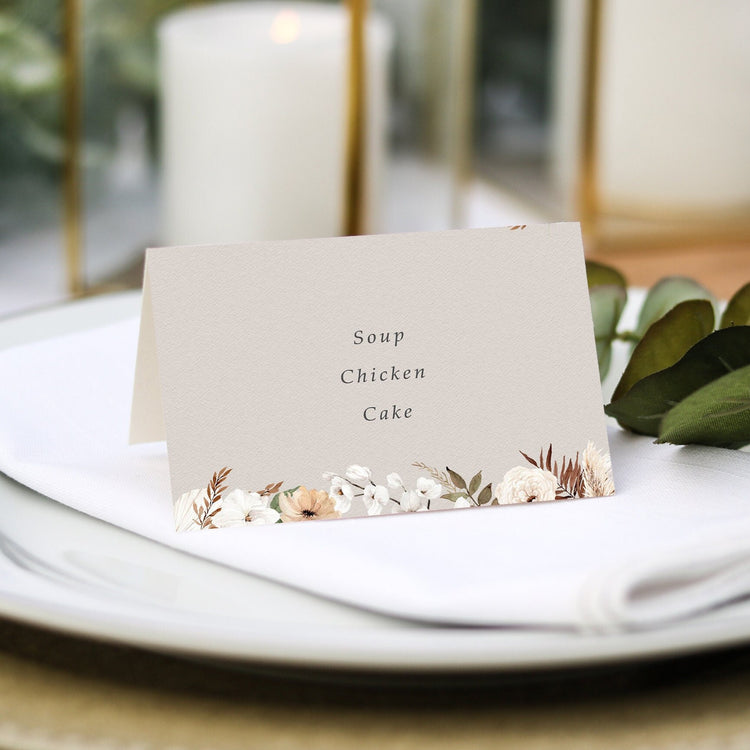 Boho Wedding Place Cards