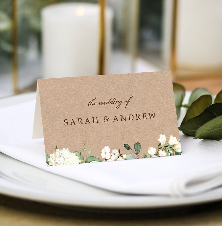 Rustic Place Cards